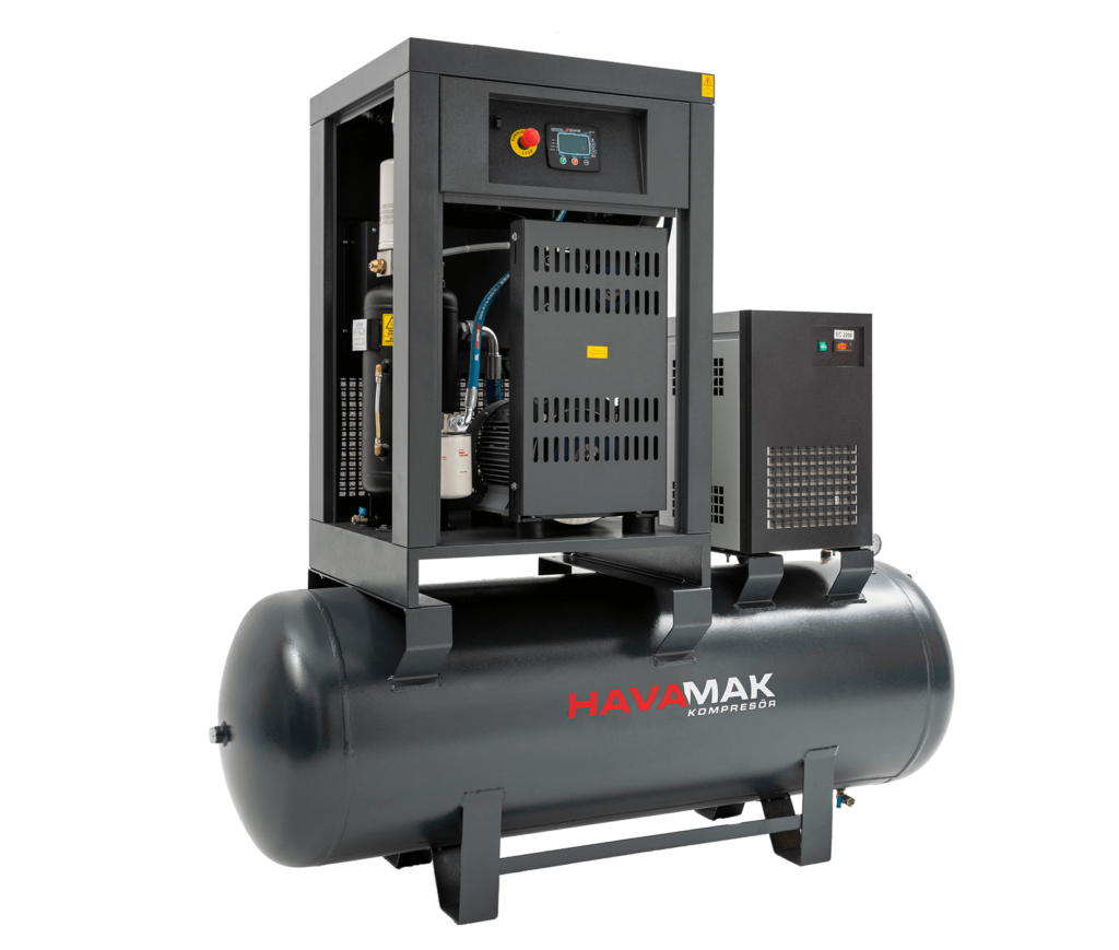 Havamak Alpha 15 Vidalı Kompresör İç