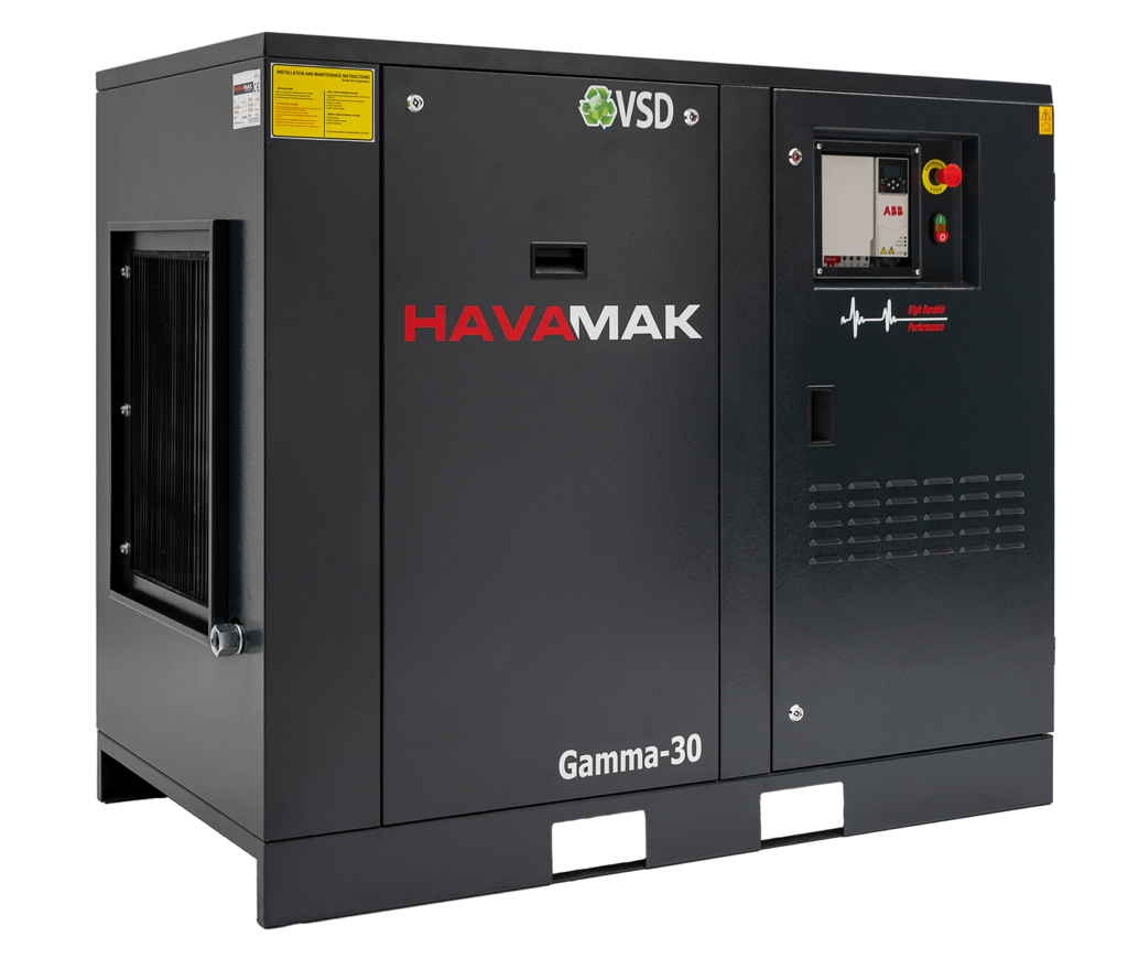 Havamak Gamma Serisi 30 Vidalı Kompresör